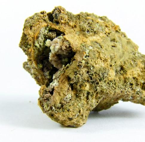 Apatite On Calcioferrite