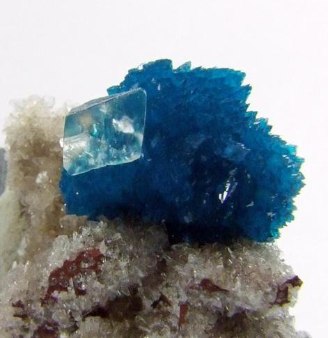 Calcite On Cavansite