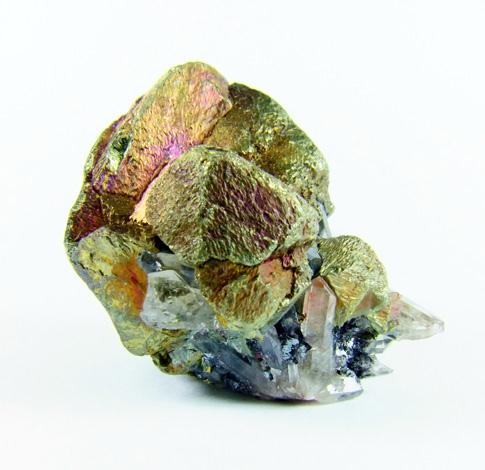 Chalcopyrite On Quartz