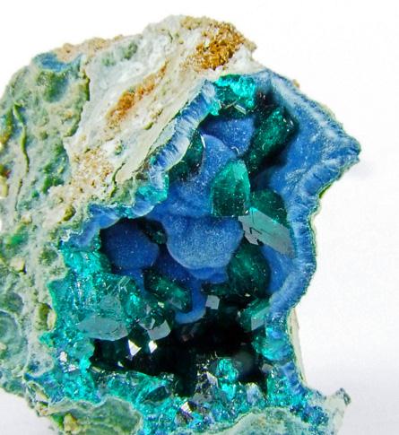 Dioptase On Shattuckite