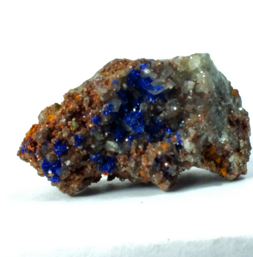 Linarite On Smithsonite