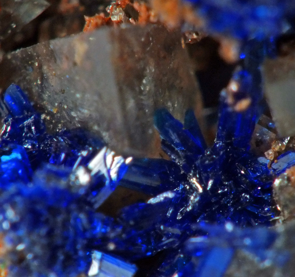 Linarite On Smithsonite