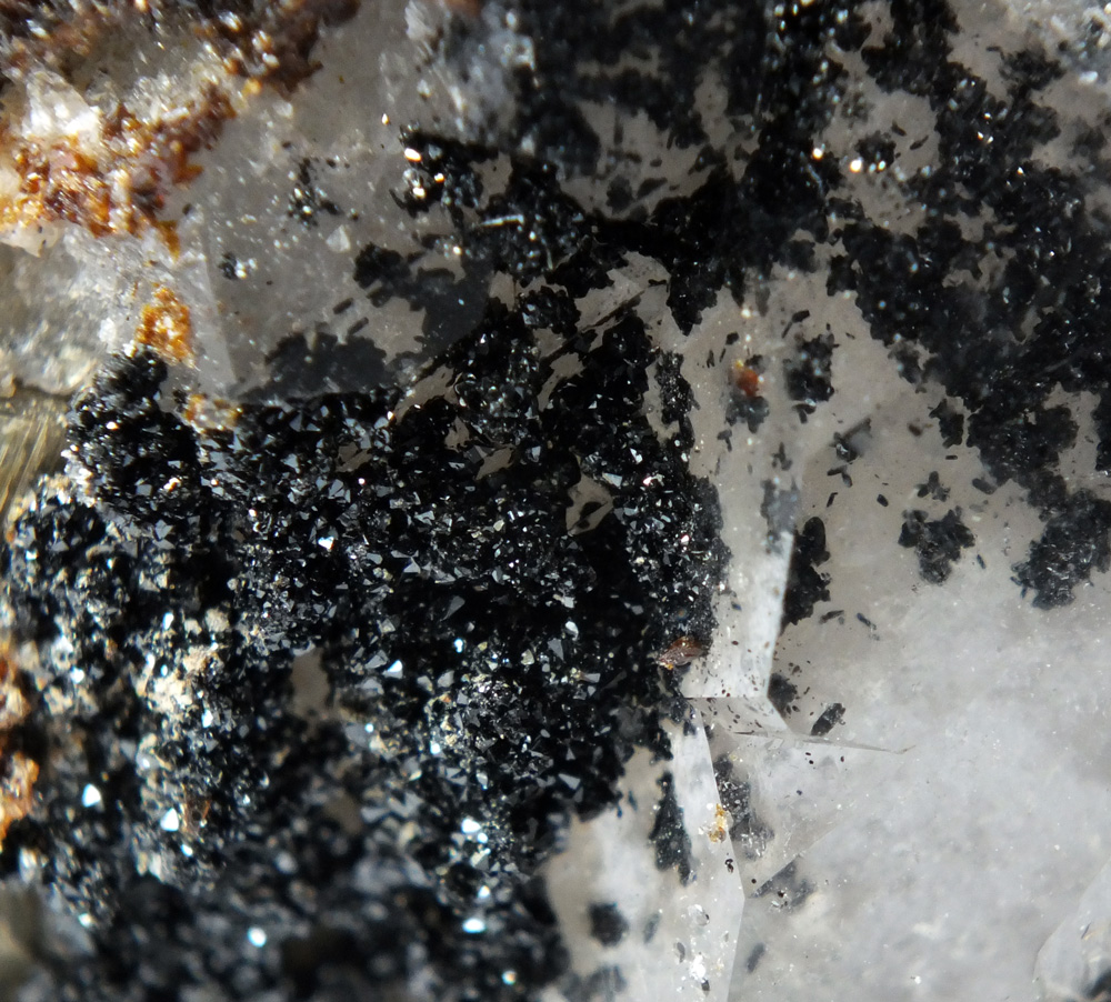 Manganbabingtonite Quartz & Pyrite