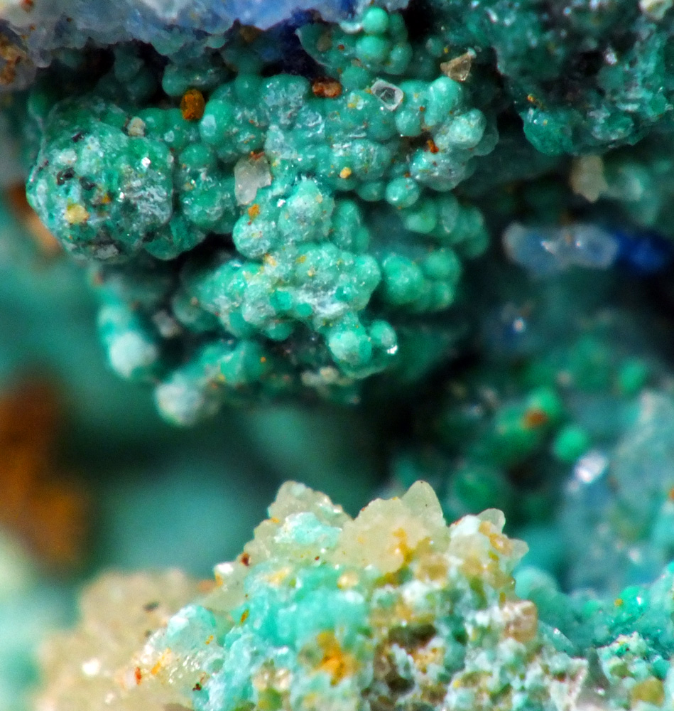 Brochantite Anglesite & Linarite