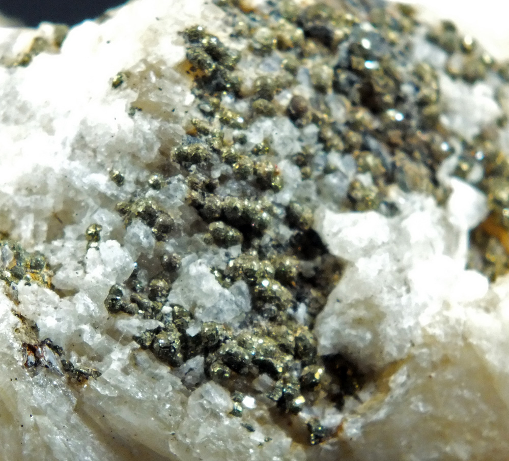 Pyrite On Baryte