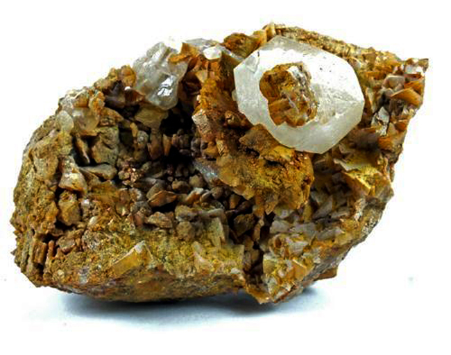 Calcite On Ankerite