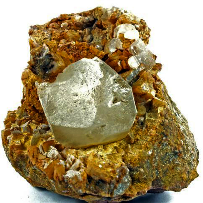 Calcite On Ankerite