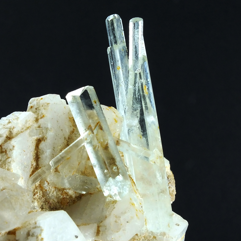 Aquamarine On Albite