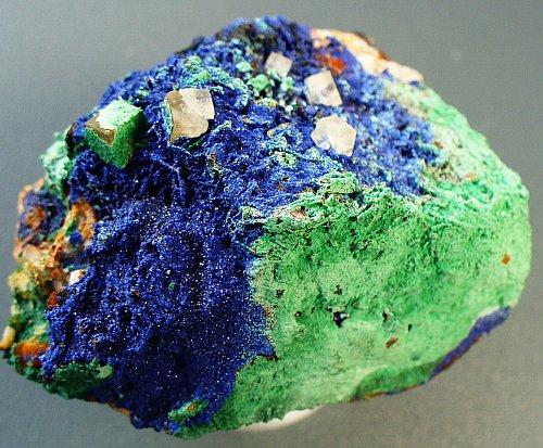 Fluorite Azurite & Malachite