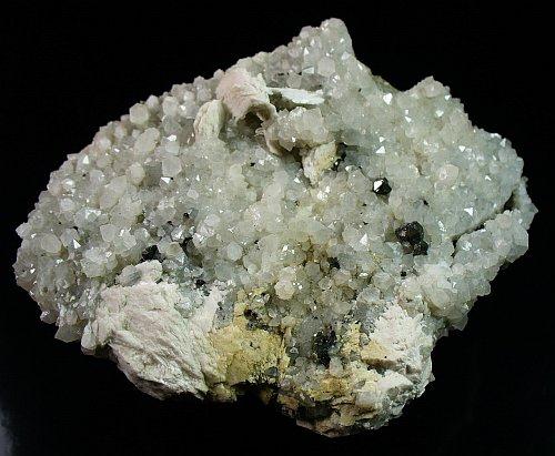 Mercurian Tetrahedrite Baryte & Quartz