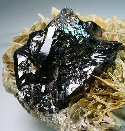 Cassiterite On Muscovite