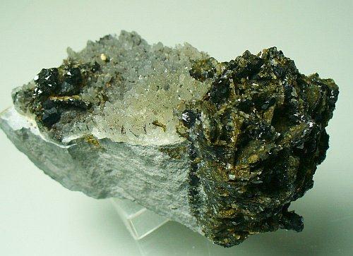 Gold Quartz Sphalerite Calcite & Pyrrhotite