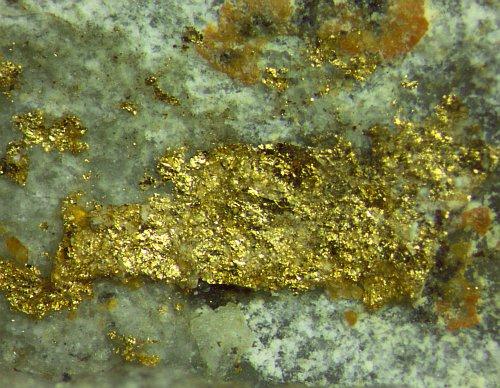 Gold Quartz Sphalerite Calcite & Pyrrhotite