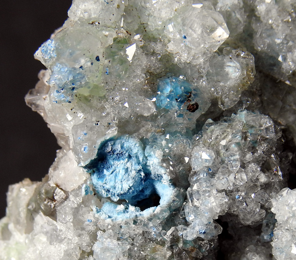 Shattuckite & Quartz