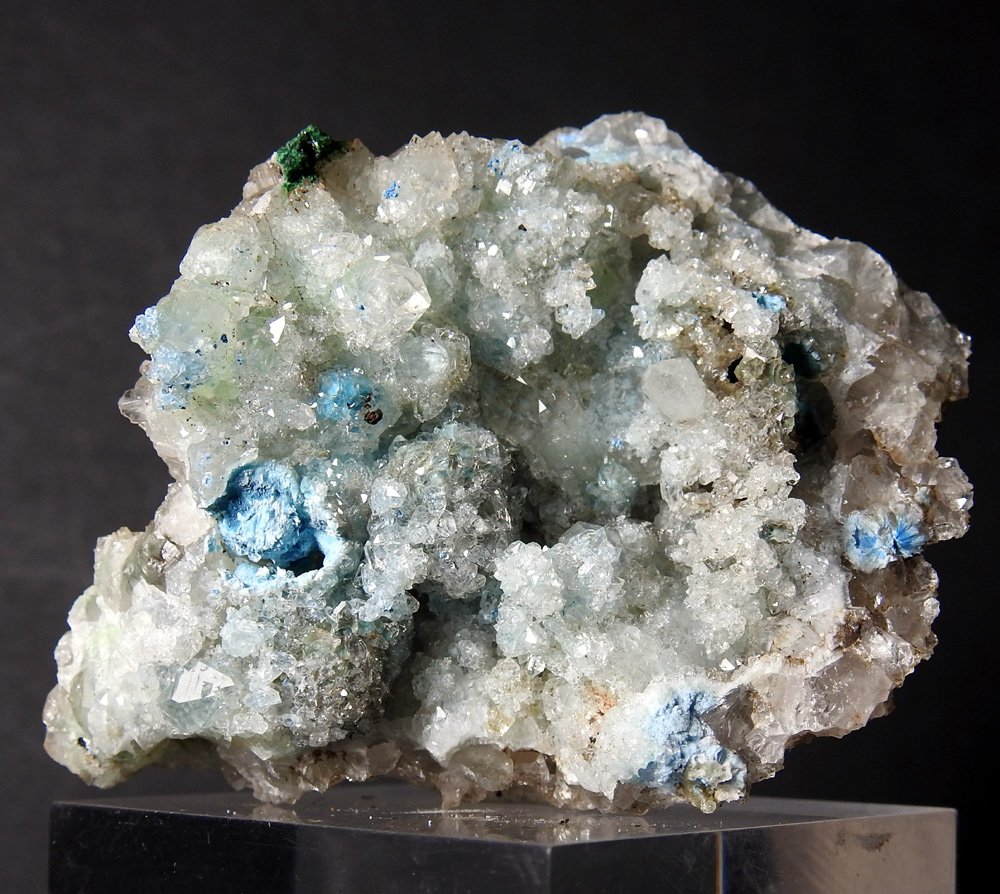 Shattuckite & Quartz