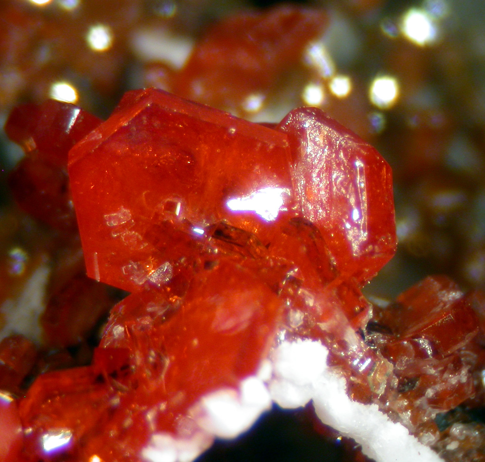 Vanadinite Baryte & Aragonite