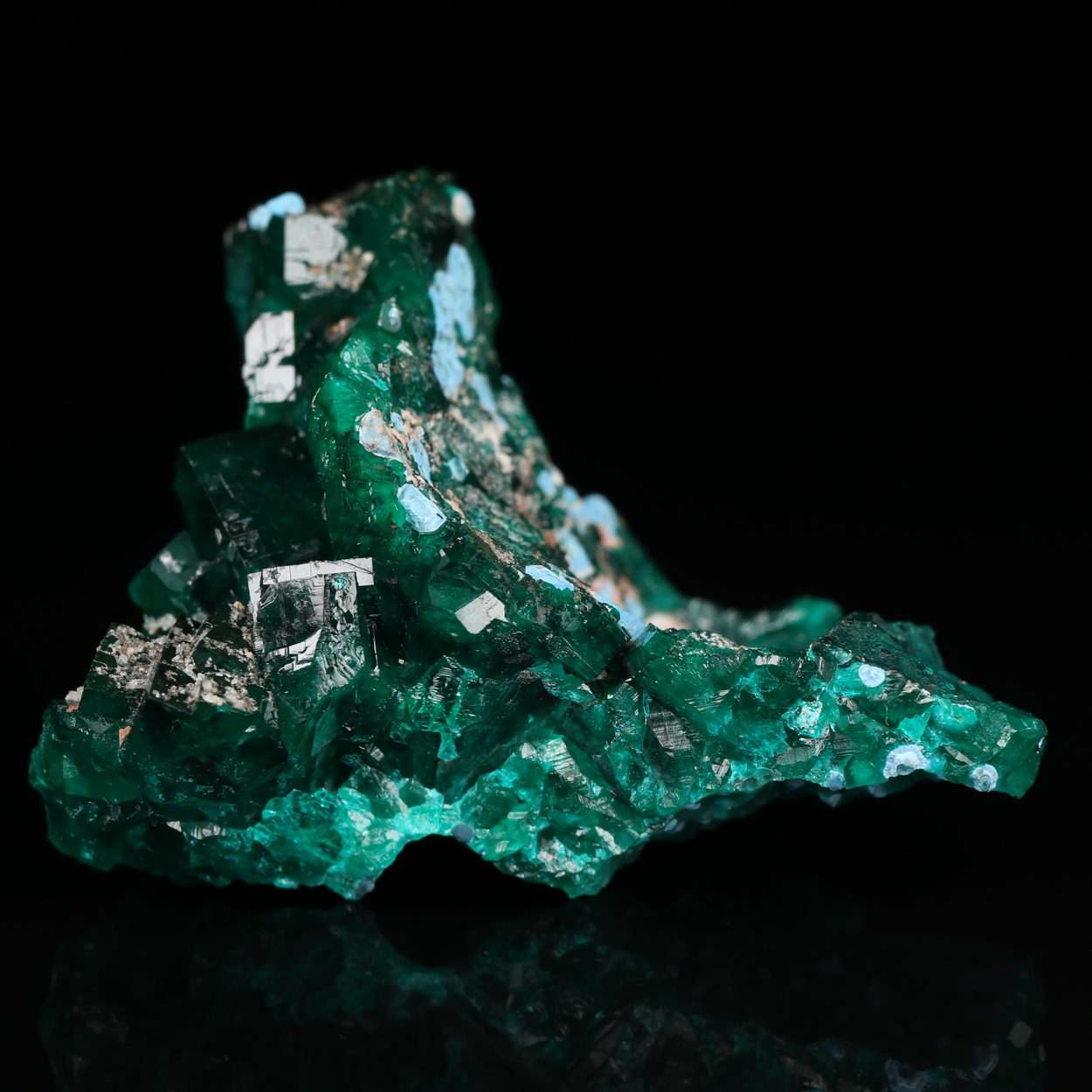 Dioptase On Shattuckite