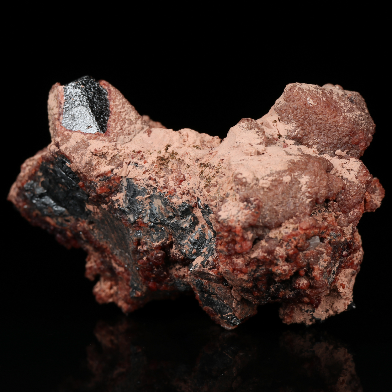 Andradite Psm Hematite & Andradite On Hematite