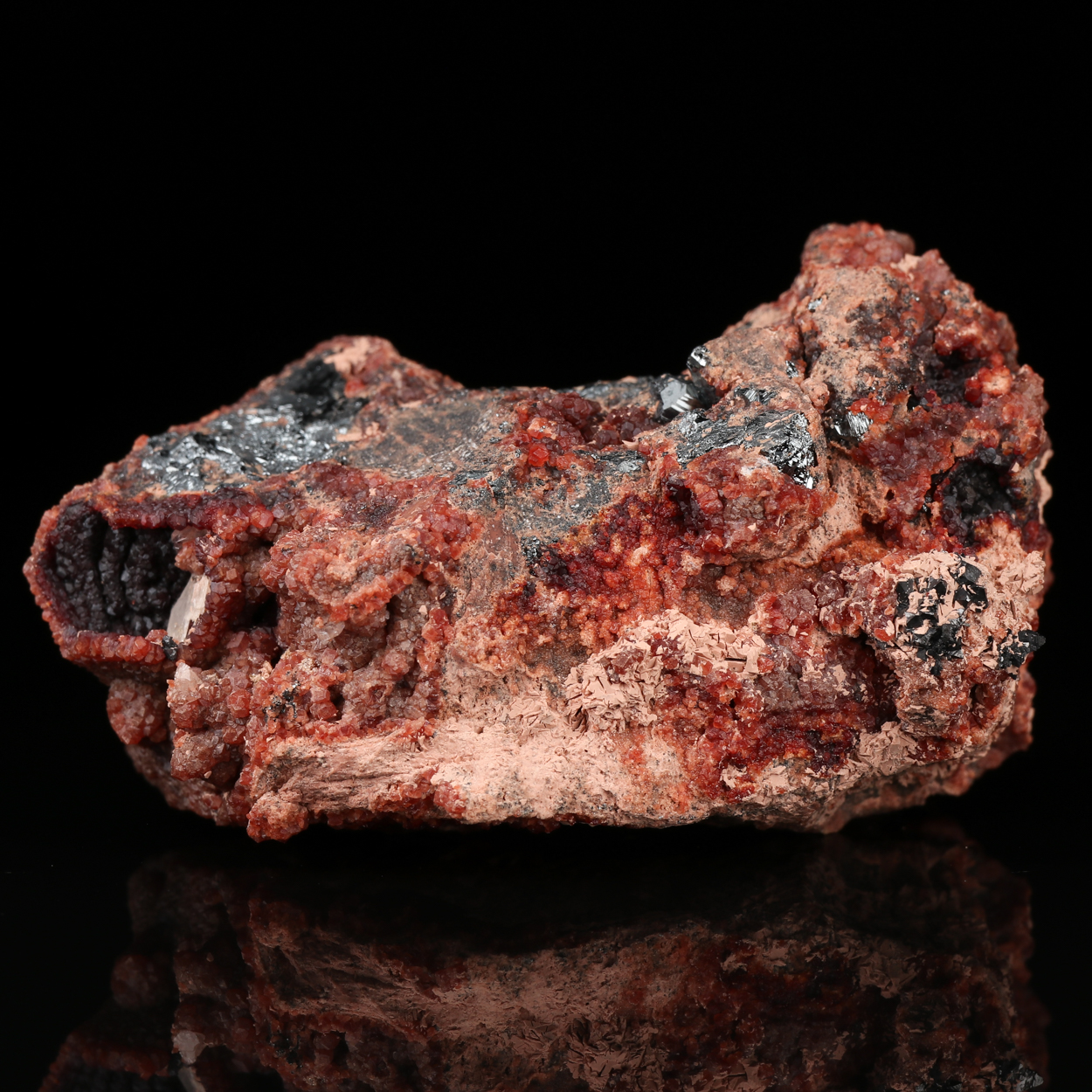 Andradite Psm Hematite & Andradite On Hematite