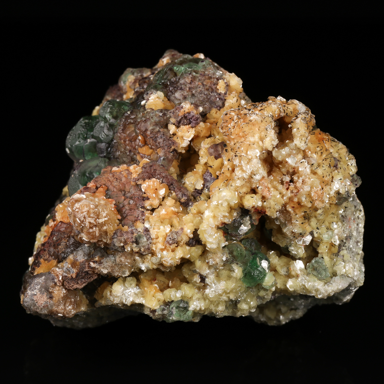 Muscovite & Fluorite