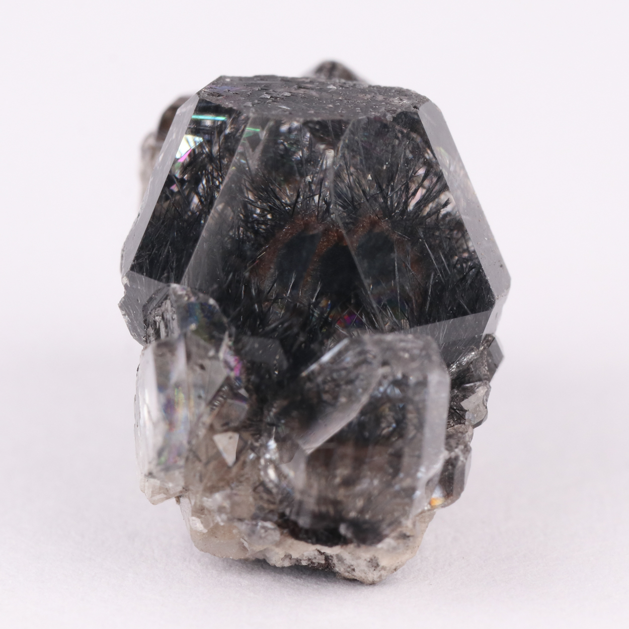 Manganite In Calcite