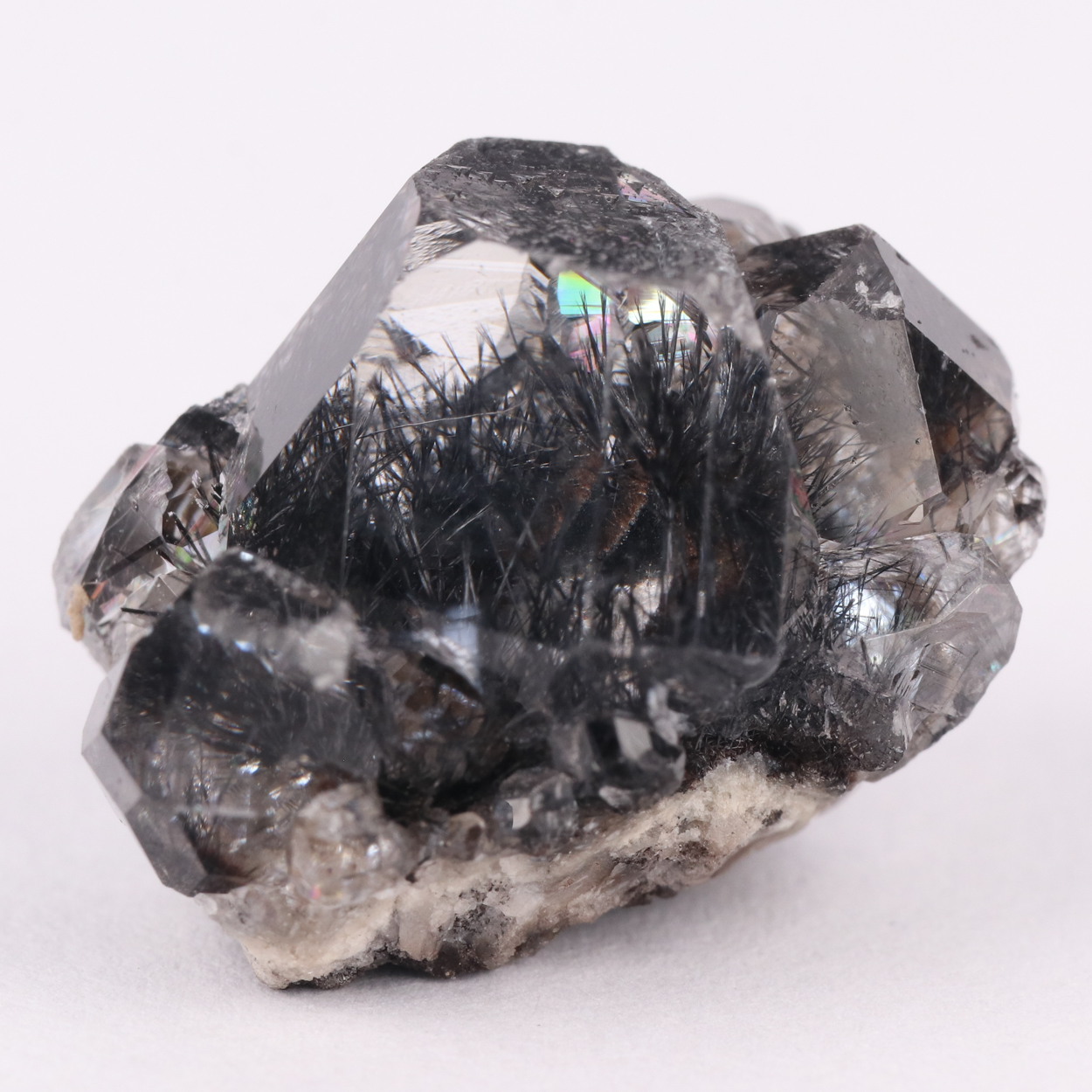 Manganite In Calcite