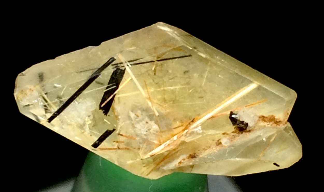 Quartz With Astrophyllite & Riebeckite Inclusions