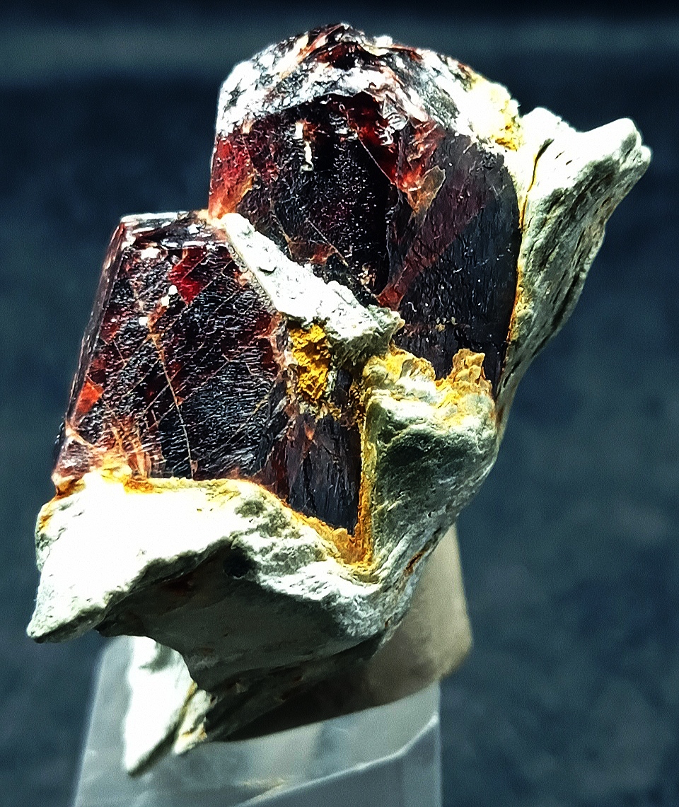 Almandine With Garnet