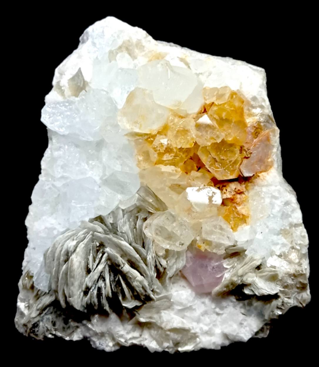 Apatite Aquamarine & Muscovite