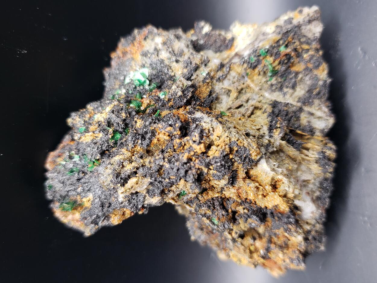 Parsonsite With Torbernite
