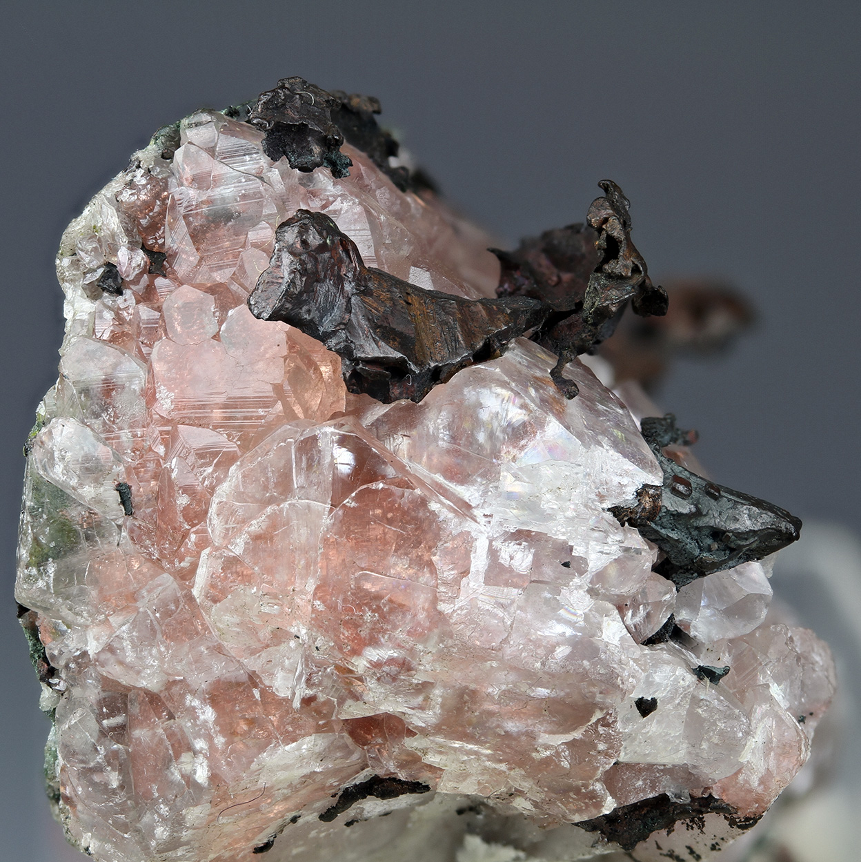 Calcite With Copper
