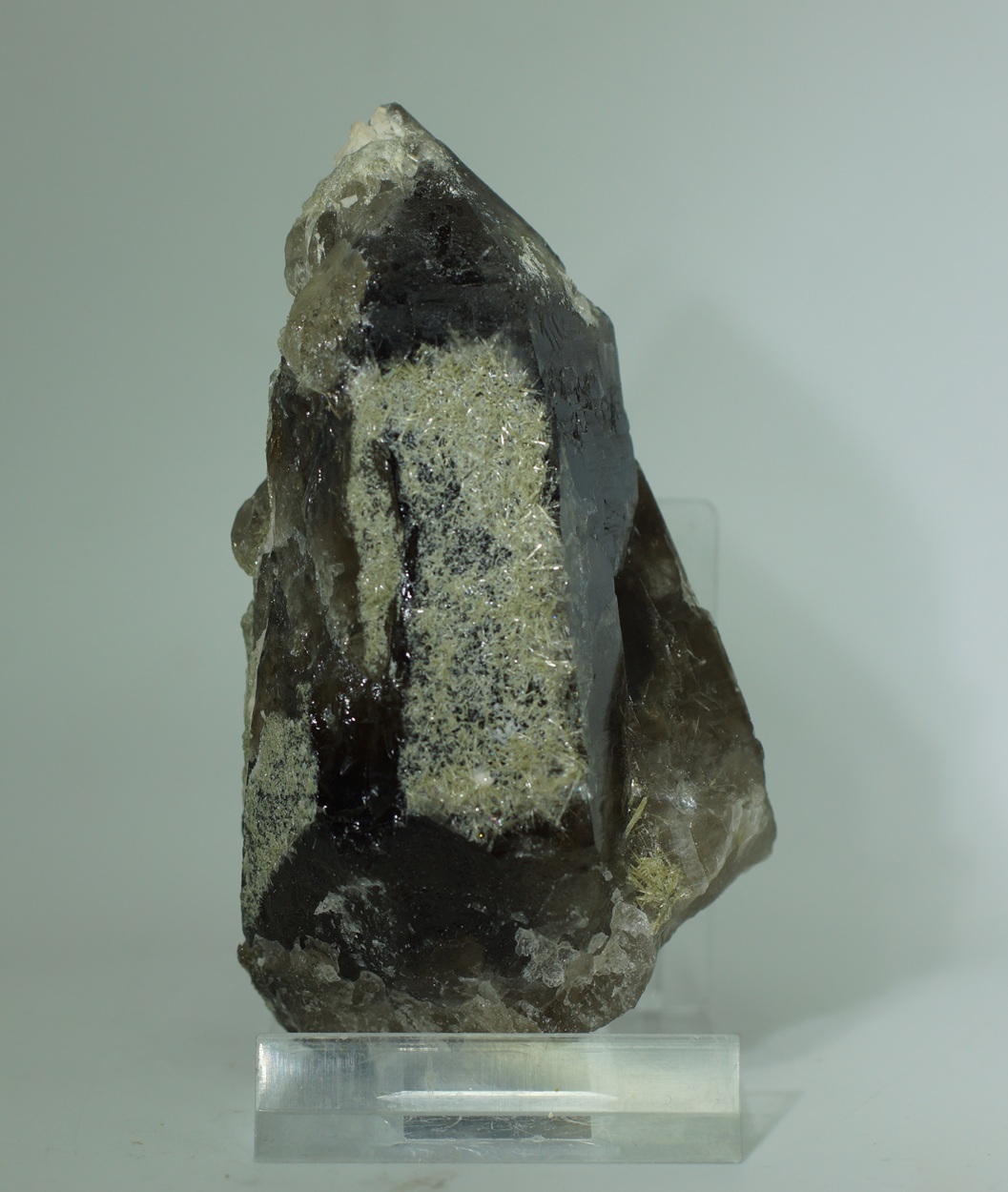 Smoky Quartz & Epidote