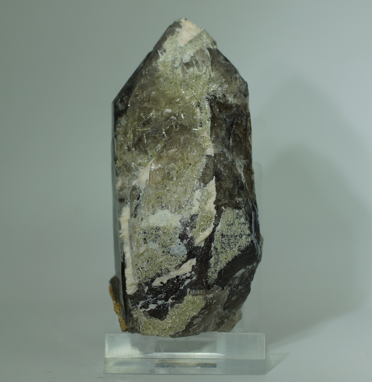 Smoky Quartz & Epidote