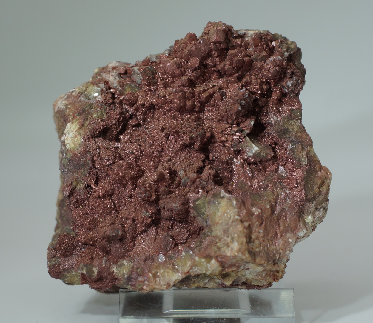 Lepidocrocite On Calcite