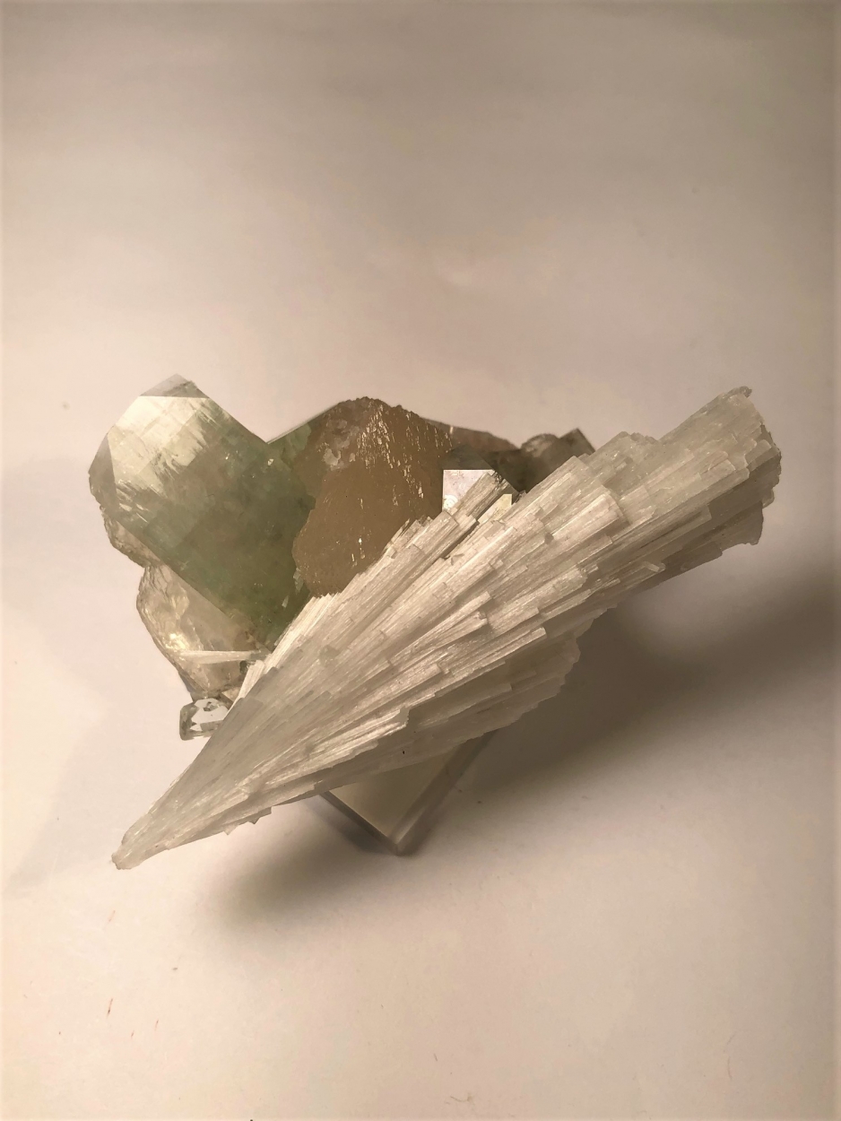 Apophyllite With Scolecite & Stilbite