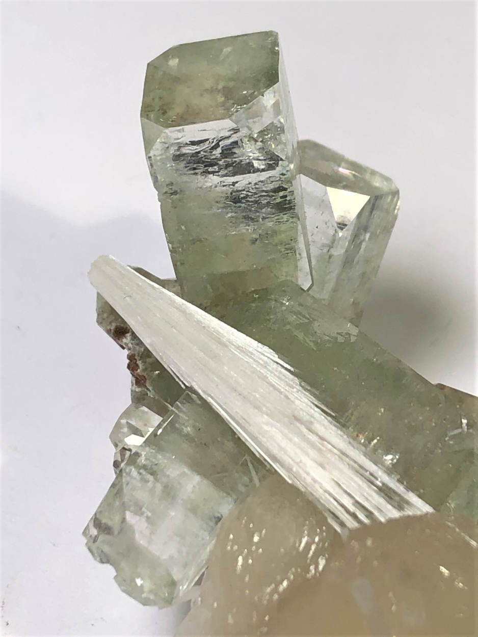 Apophyllite With Stilbite & Scolecite
