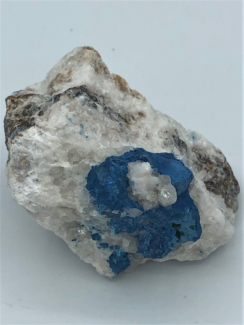 Shattuckite With Calcite