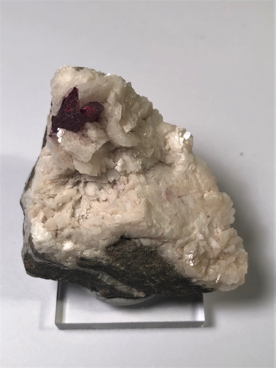 Cinnabar With Dolomite