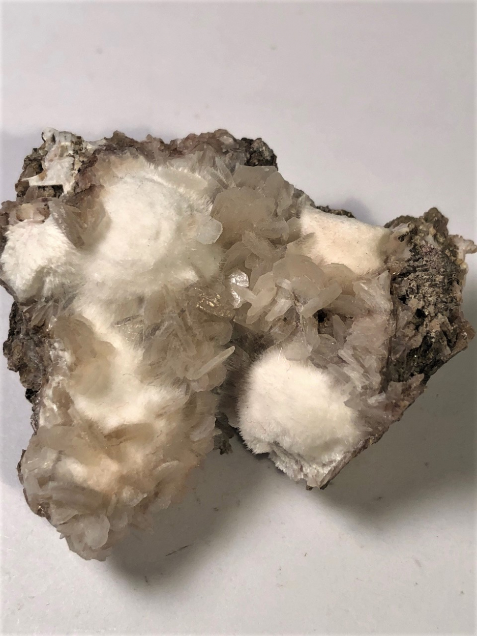 Mesolite With Stilbite