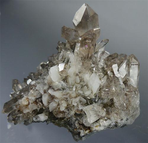 Quartz On Albite