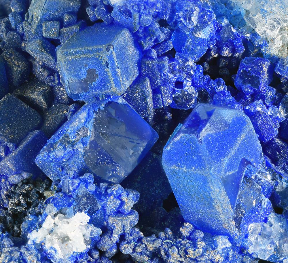 Fluorite & Azurite