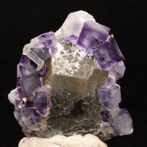 Quartz With Fluorite