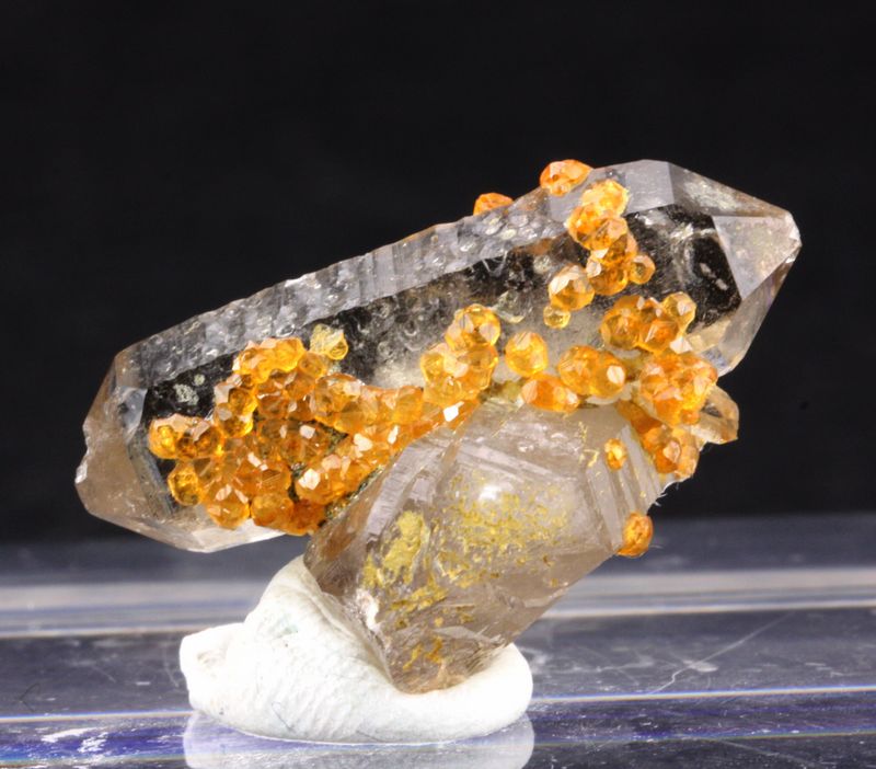 Smoky Quartz & Spessartine