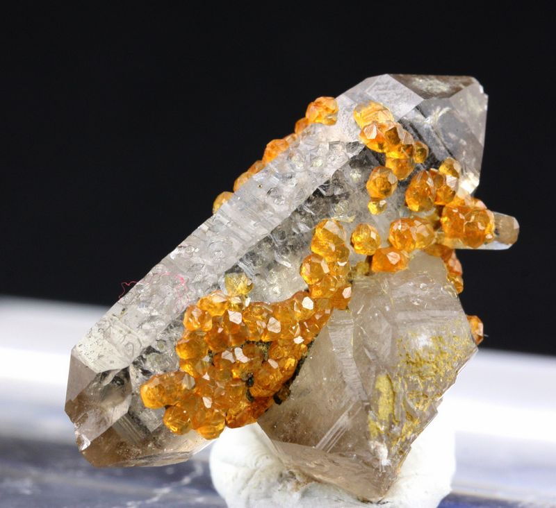 Smoky Quartz & Spessartine