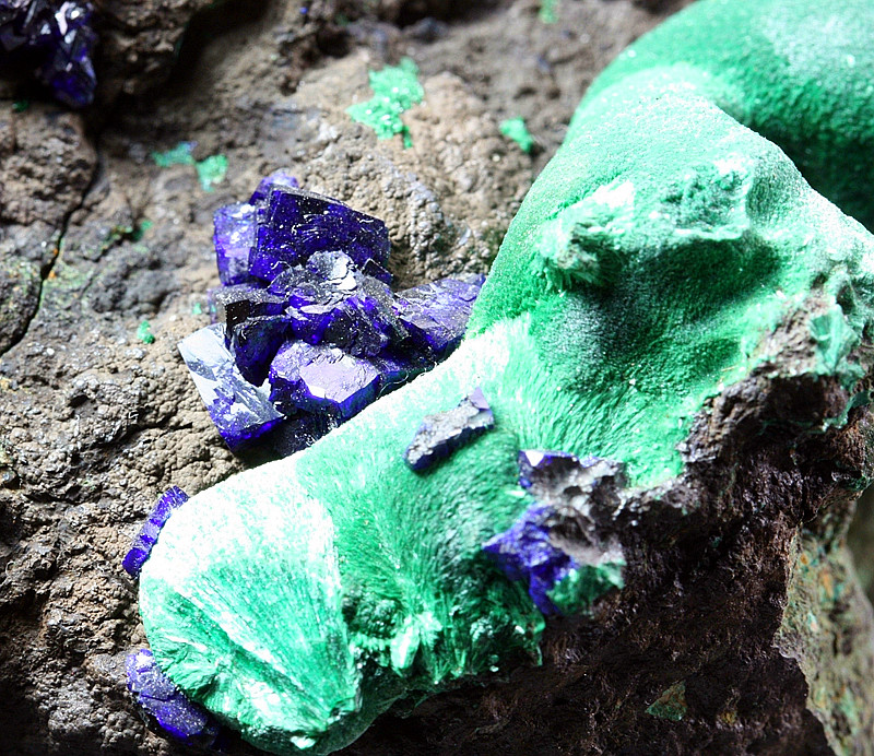 Azurite & Malachite