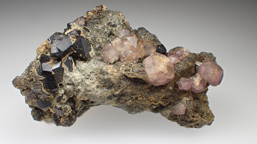 Cassiterite & Fluorite