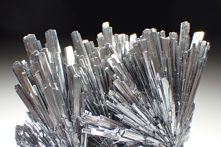Stibnite & Calcite