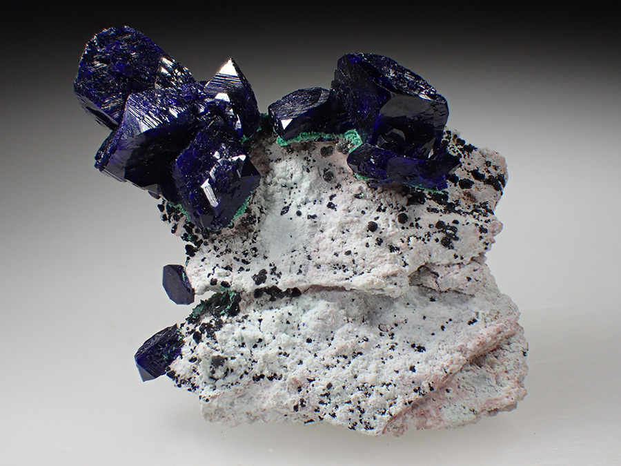 Azurite & Dickite