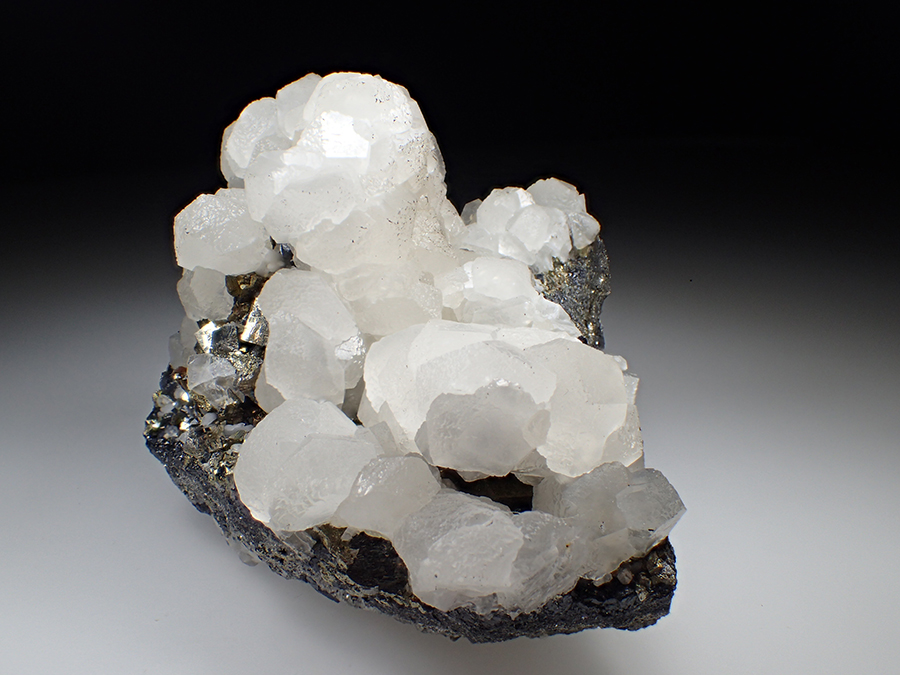 Calcite & Arsenopyrite