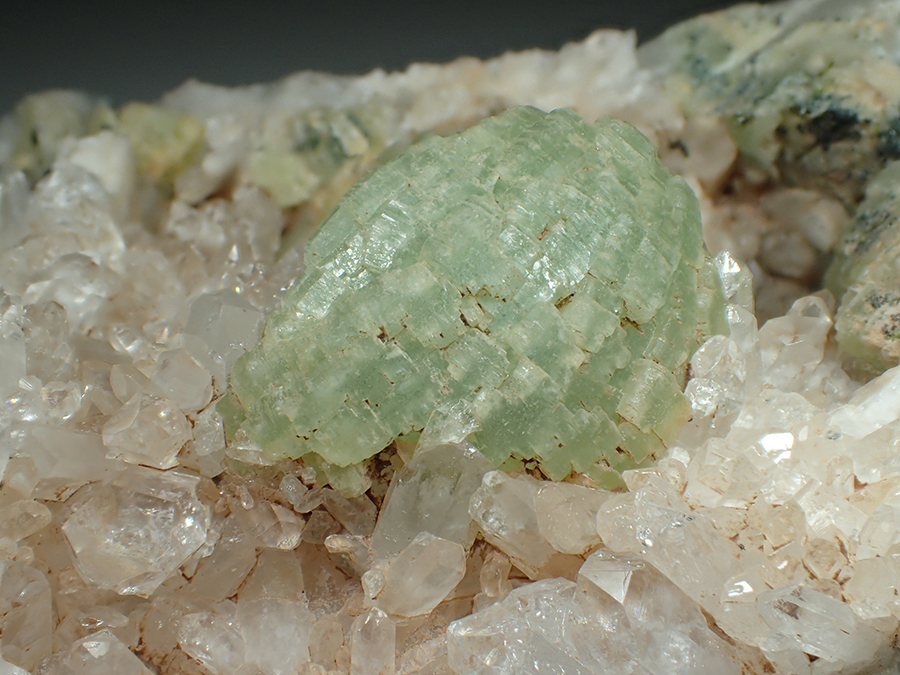 Prehnite & Quartz